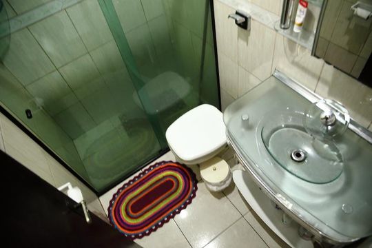 Banheiro Social  de casa à venda com 3 quartos, 125m² em Vila Rosa, São Bernardo do Campo