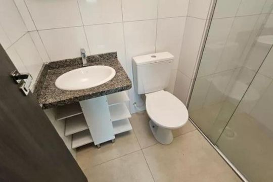 Banheiro de apartamento para alugar com 3 quartos, 94m² em Setor Bueno, Goiânia