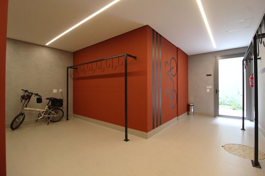 Área Comum - Bicicletário de kitnet/studio à venda com 1 quarto, 24m² em Vila Olímpia, São Paulo