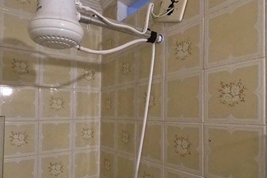 Banheiro de apartamento para alugar com 2 quartos, 96m² em Ponta da Praia, Santos