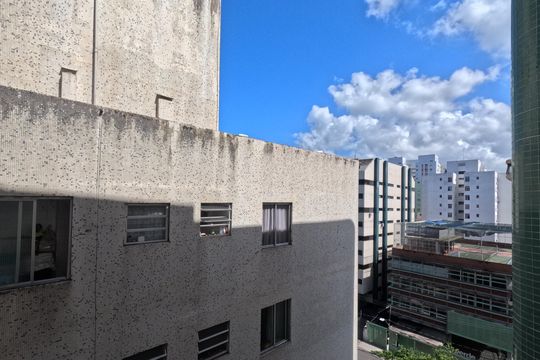 Vista da Área de Serviço de apartamento para alugar com 2 quartos, 96m² em Ponta da Praia, Santos