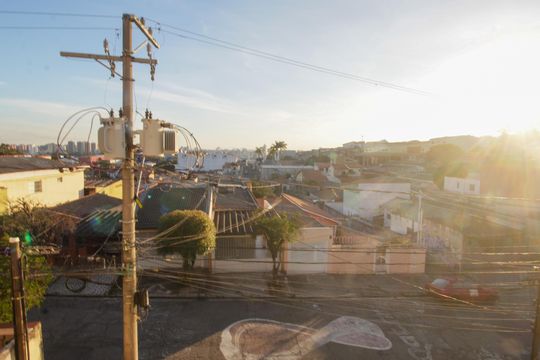 Vista da Suíte de casa à venda com 3 quartos, 172m² em Vila Aquilino, Santo André