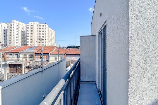 Área externa de casa de condomínio à venda com 2 quartos, 83m² em Quarta Parada, São Paulo