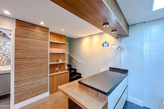 Cozinha de casa de condomínio à venda com 2 quartos, 83m² em Quarta Parada, São Paulo