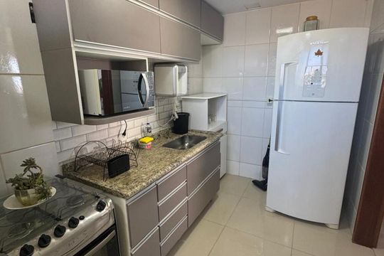 Cozinha de apartamento para alugar com 2 quartos, 56m² em Vila Brasilia, Aparecida de Goiânia
