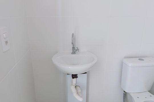 Banheiro de apartamento à venda com 1 quarto, 35m² em Alto da Mooca, São Paulo