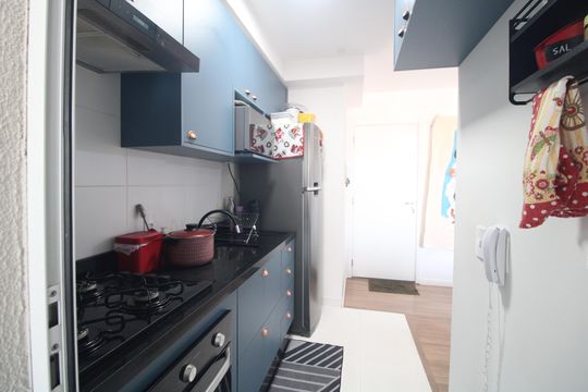 Cozinha de apartamento à venda com 2 quartos, 54m² em Socorro, São Paulo
