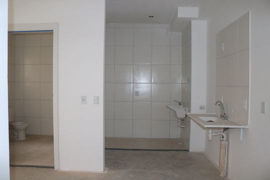 Sala de apartamento à venda com 1 quarto, 36m² em Várzea da Barra Funda, São Paulo