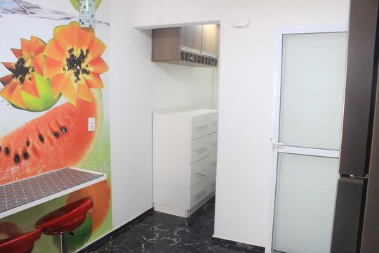 Cozinha de apartamento à venda com 2 quartos, 105m² em Barcelona, São Caetano do Sul