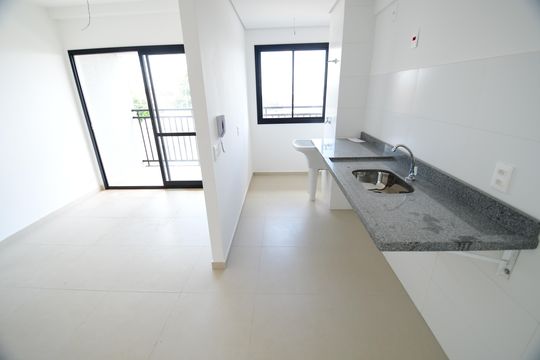 Cozinha de apartamento à venda com 2 quartos, 64m² em Jardim Chapadão, Campinas