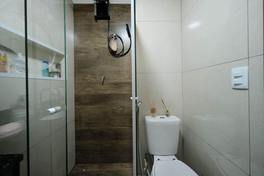 Banheiro de apartamento para alugar com 2 quartos, 44m² em Cidade Líder, São Paulo