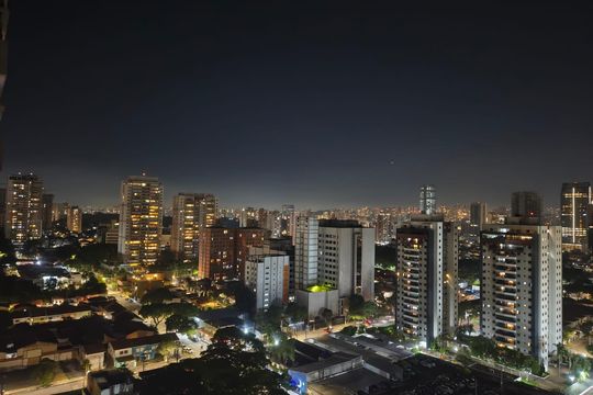 vista de kitnet/studio para alugar com 1 quarto, 30m² em Santo Amaro, São Paulo