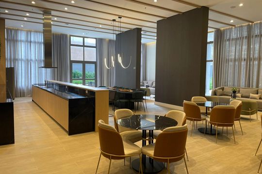 área comum de kitnet/studio para alugar com 1 quarto, 30m² em Santo Amaro, São Paulo