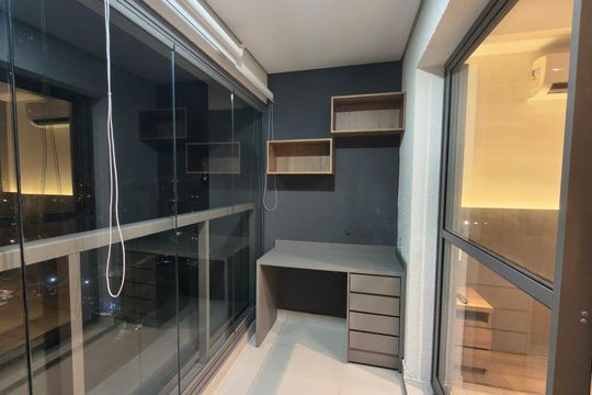 Studio de kitnet/studio para alugar com 1 quarto, 30m² em Santo Amaro, São Paulo