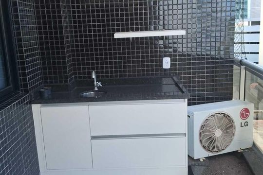 Área de serviço de apartamento para alugar com 1 quarto, 51m² em Caminho das Árvores, Salvador
