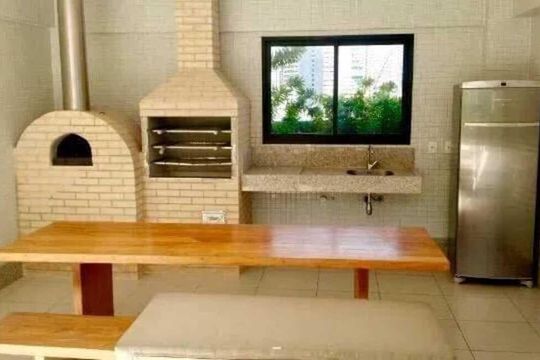 Churrasqueira de apartamento para alugar com 1 quarto, 51m² em Caminho das Árvores, Salvador