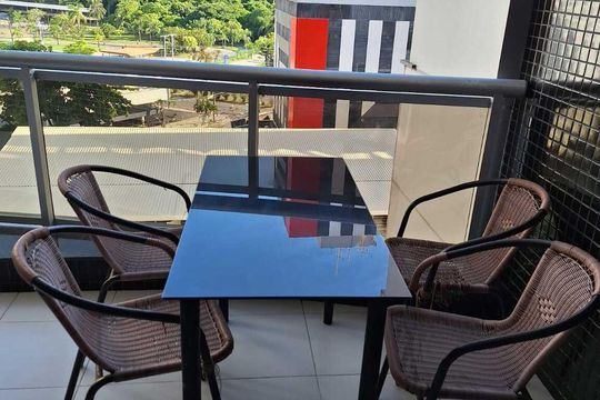 Varanda de apartamento para alugar com 1 quarto, 51m² em Caminho das Árvores, Salvador