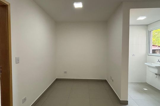 Sala/Cozinha de apartamento para alugar com 1 quarto, 34m² em Vila Monte Alegre, São Paulo