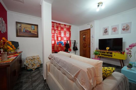 Sala de apartamento à venda com 1 quarto, 55m² em Liberdade, São Paulo