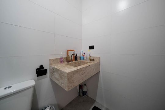 Suíte 1 de casa para alugar com 2 quartos, 92m² em Vila Granada, São Paulo