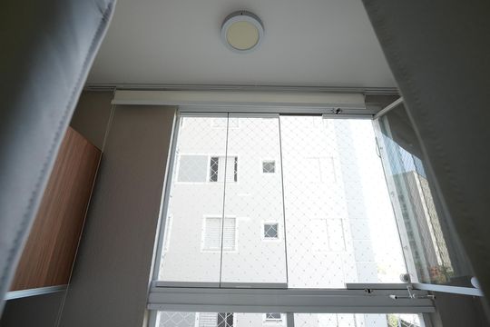 Varanda de apartamento à venda com 2 quartos, 50m² em Utinga, Santo André