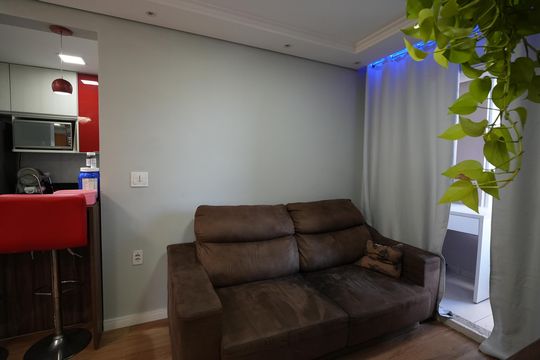 Sala de apartamento à venda com 2 quartos, 50m² em Utinga, Santo André