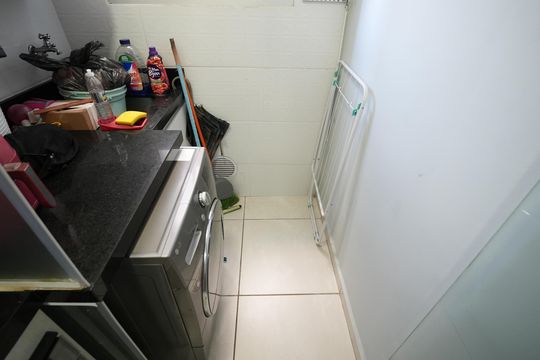 Área de Serviço de apartamento à venda com 2 quartos, 50m² em Utinga, Santo André