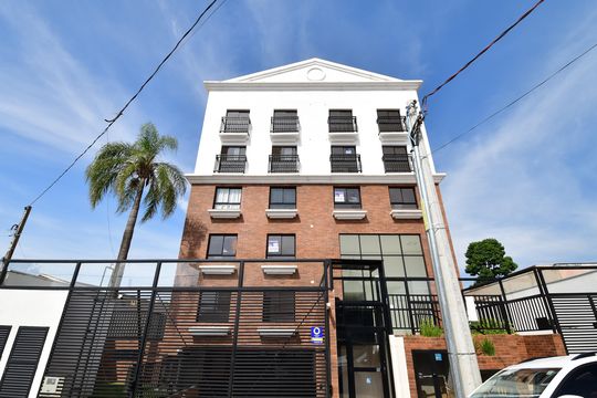 Fachada / Placa de apartamento à venda com 2 quartos, 63m² em Jardim Chapadão, Campinas