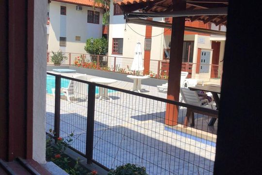 Piscina de apartamento para alugar com 3 quartos, 73m² em Canasvieiras, Florianópolis