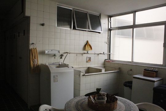 Área de Serviço de apartamento à venda com 4 quartos, 400m² em Rio Comprido, Rio de Janeiro