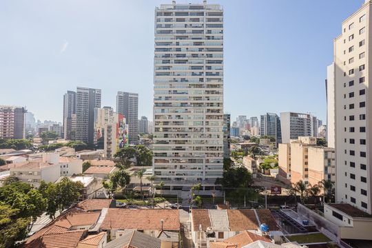 Vista de apartamento à venda com 1 quarto, 22m² em Pinheiros, São Paulo