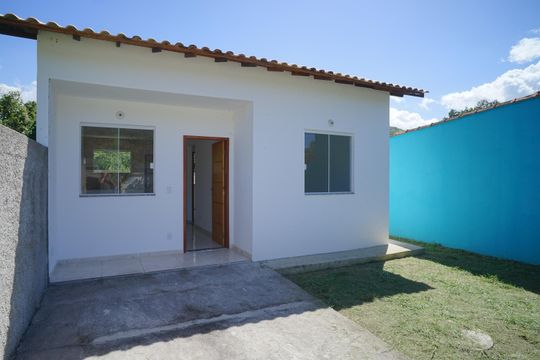 Área externa de casa para alugar com 2 quartos, 50m² em Inoã, Maricá