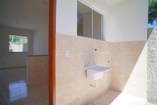 Área de Serviço de casa para alugar com 2 quartos, 50m² em Inoã, Maricá