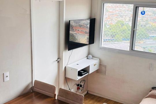Sala de apartamento à venda com 2 quartos, 35m² em Vila Pierina, São Paulo
