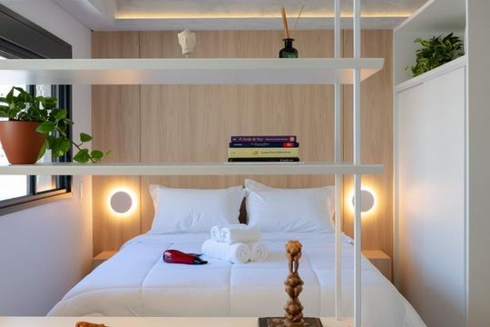 Quarto de kitnet/studio para alugar com 1 quarto, 33m² em Jardim Esplanada, São José dos Campos