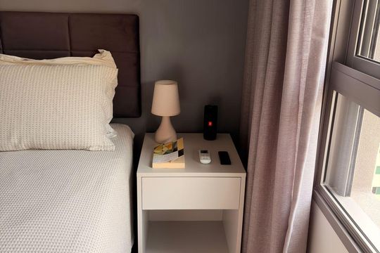 Quarto de apartamento à venda com 1 quarto, 51m² em Alphaville Industrial, Barueri