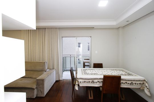 Sala de apartamento para alugar com 3 quartos, 100m² em Buritis, Belo Horizonte