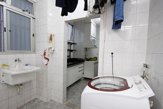 Área de Serviço de apartamento para alugar com 3 quartos, 100m² em Buritis, Belo Horizonte