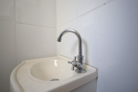 Banheiro de apartamento à venda com 2 quartos, 99m² em Parque Novo Oratório, Santo André