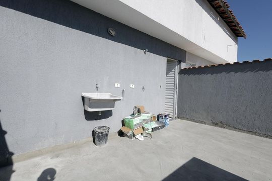 Área de Serviço cobertura de apartamento à venda com 2 quartos, 99m² em Parque Novo Oratório, Santo André