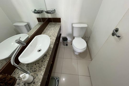 Lavabo de apartamento à venda com 4 quartos, 170m² em Vila Andrade, São Paulo