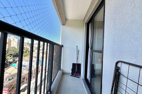 Varanda de apartamento à venda com 2 quartos, 42m² em Vila Mira, São Paulo