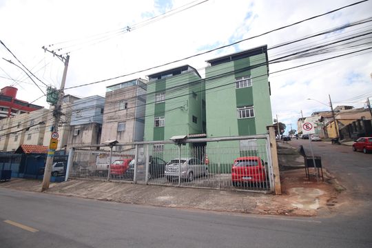 Fachada de apartamento para alugar com 2 quartos, 60m² em Bairro da Glória, Contagem