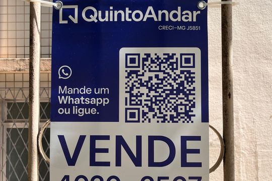 PLAQUINHA de apartamento à venda com 1 quarto, 80m² em Gutierrez, Belo Horizonte