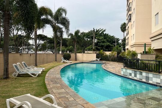 Área comum - Piscina de apartamento à venda com 2 quartos, 58m² em Barra Funda, São Paulo