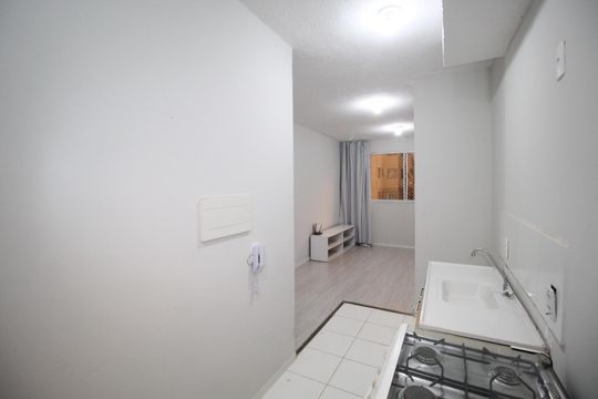 Cozinha de apartamento à venda com 2 quartos, 41m² em Morro Santana, Porto Alegre