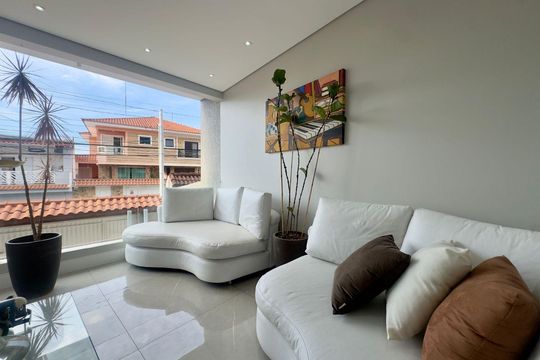 Sala 2 varanda de casa à venda com 4 quartos, 220m² em Jardim Vila Galvao, Guarulhos