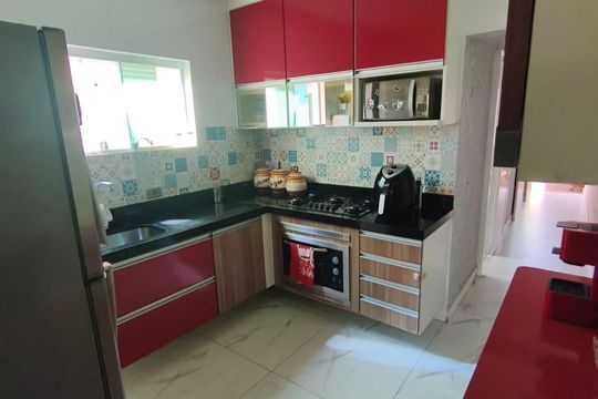Cozinha de casa à venda com 2 quartos, 140m² em Parque Novo Oratório, Santo André