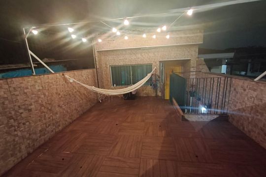 Área externa de casa à venda com 2 quartos, 140m² em Parque Novo Oratório, Santo André