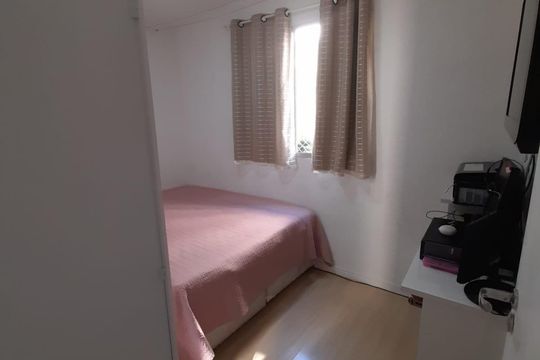 Quarto de apartamento à venda com 2 quartos, 39m² em Vila Damaceno, São Paulo